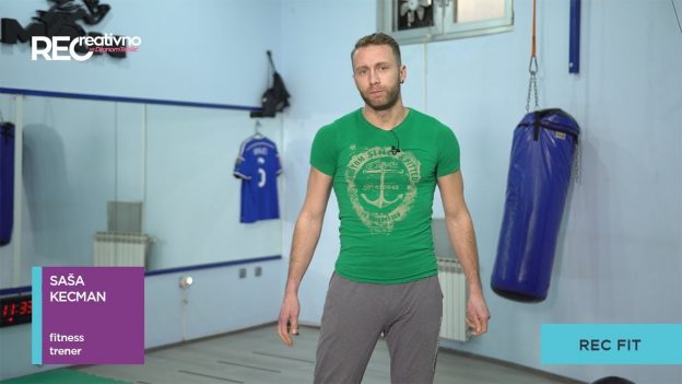 REC Fit- Kružni trening sa rekvizitima, Saša Kecman – [S06E19]